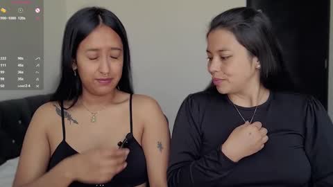 Snapshot of 2summerlove2 chatting on 12-17-24, 12:43 Dalilah and Tarah online show from 12-17-24, 12:43