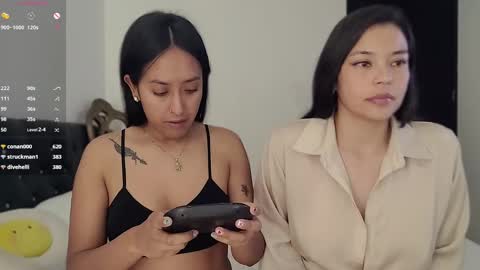 Snapshot of 2summerlove2 chatting on 12-28-24, 10:55 Dalilah and Tarah online show from 12-28-24, 10:55