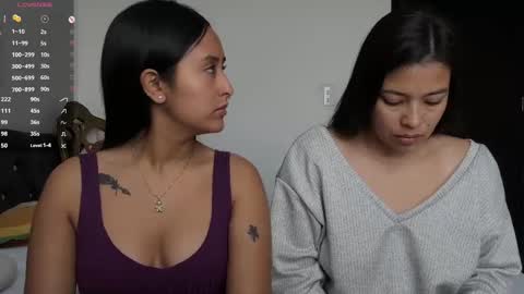 Snapshot of 2summerlove2 chatting on 03-02-25, 03:48 Dalilah and Tarah online show from 03-02-25, 03:48