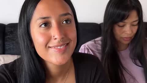 Snapshot of 2summerlove2 chatting on 09-21-25, 07:26 Dalilah and Tarah online show from 09-21-25, 07:26