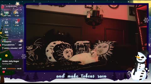 Snapshot of 666deathgasm chatting on 12-15-24, 11:09 Juune online show from 12-15-24, 11:09