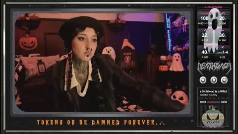 Snapshot of 666deathgasm chatting on 10-31-25, 07:37 Juune online show from 10-31-25, 07:37