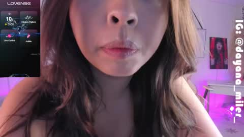 Snapshot of _dayana_miler chatting on 02-08-25, 03:30 IG Dayana miler online show from 02-08-25, 03:30