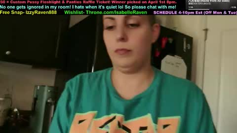 IsabelleRaven online show from 03-19-26, 09:30