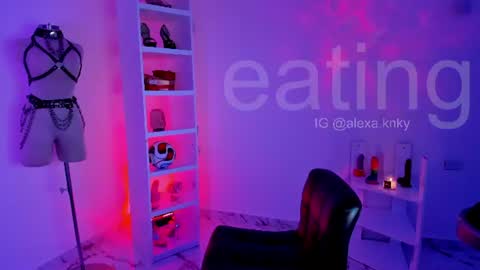 Snapshot of _kinkyalexa_ chatting on 07-02-26, 03:23 A L E X A online show from 07-02-26, 03:23