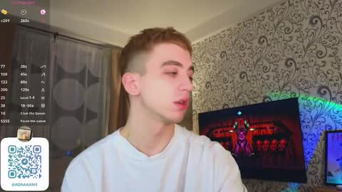 Hi Im Adam Glad to see u here 3 And its my first day online show from 01-13-25, 08:58