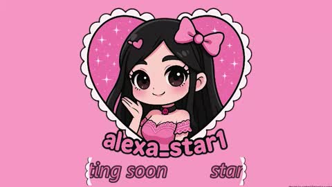 Snapshot of alexa_star1 chatting on 10-26-25, 07:31 Alexa online show from 10-26-25, 07:31