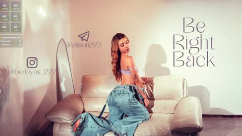 A L I S O N  online show from 01-07-25, 11:03