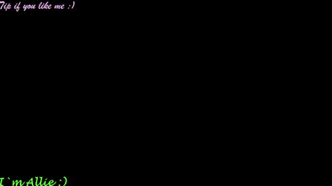Allie online show from 04-26-26, 01:09