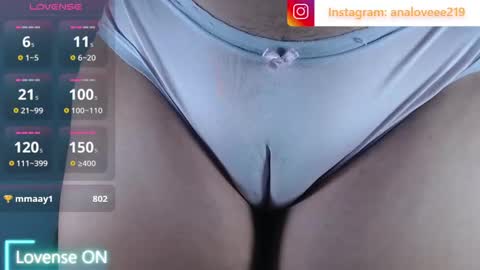 Snapshot of ana_loveee chatting on 04-28-26, 02:49 Ana lopez - Cameltoe girl online show from 04-28-26, 02:49