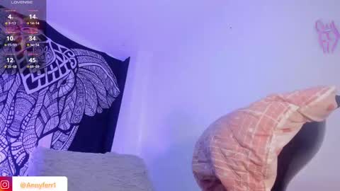 Snapshot of anny_ferrer1 chatting on 11-17-25, 10:48 Hello Open Pvt Moans from lovense Tell me Fav 14 34 69 Especial level 34 online show from 11-17-25, 10:48