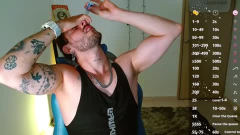 Snapshot of ares_blue chatting on 02-08-25, 11:55 ares blue online show from 02-08-25, 11:55