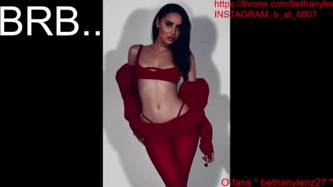 bethanylenz2 online show from 04-21-26, 07:39