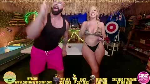 Snapshot of bigbananamilfshake chatting on 05-26-26, 04:41 Mya and Angelo online show from 05-26-26, 04:41