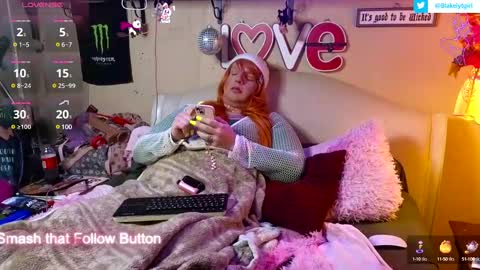 Snapshot of blakelytgirl chatting on 02-15-25, 04:14 Blakely Morningstar online show from 02-15-25, 04:14