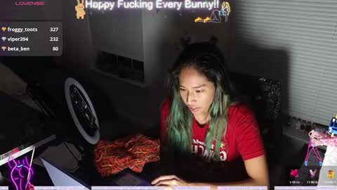 Snapshot of bunnycheekz chatting on 12-01-24, 11:14 Tokki  bunny  online show from 12-01-24, 11:14