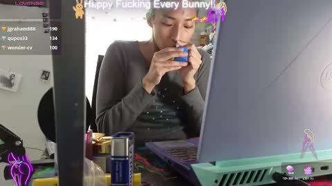 Snapshot of bunnycheekz chatting on 01-10-25, 07:00 Tokki  bunny  online show from 01-10-25, 07:00