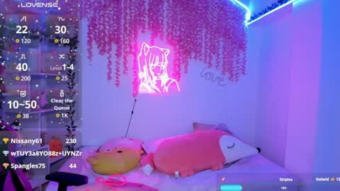 Snapshot of cat_kitty18 chatting on 01-22-25, 12:38 Lorena Saenz online show from 01-22-25, 12:38