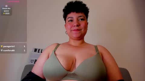 Snapshot of curly_cam_queen chatting on 01-24-25, 08:11 Bruna online show from 01-24-25, 08:11