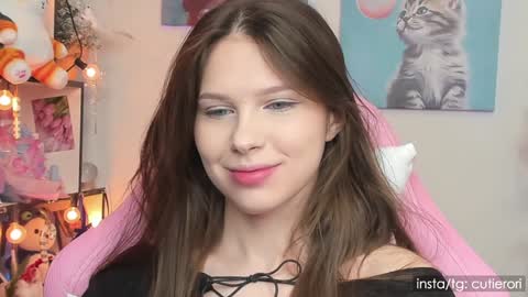 Snapshot of cutierori chatting on 01-16-25, 02:09 Rori Instagram cutierori online show from 01-16-25, 02:09