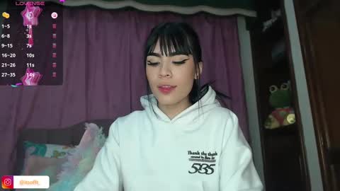 Snapshot of cuttebabe_ chatting on 01-18-25, 12:13 Sophia online show from 01-18-25, 12:13