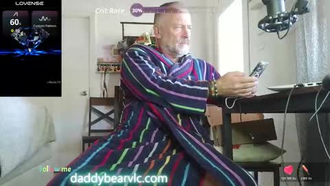DaddyBear online show from 11-25-25, 12:27