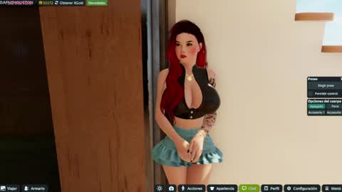 Snapshot of dafne_houston chatting on 05-08-26, 06:57 DAFNE online show from 05-08-26, 06:57