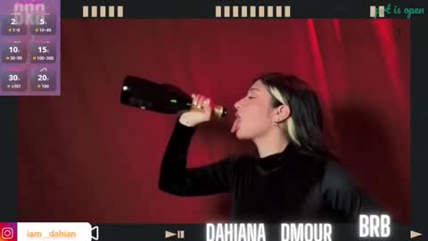 Dahiana  online show from 01-16-26, 12:09