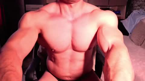Snapshot of dominatemuscle chatting on 06-14-26, 03:14 Kevin online show from 06-14-26, 03:14