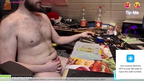 drawingcock online show from 01-18-25, 02:25