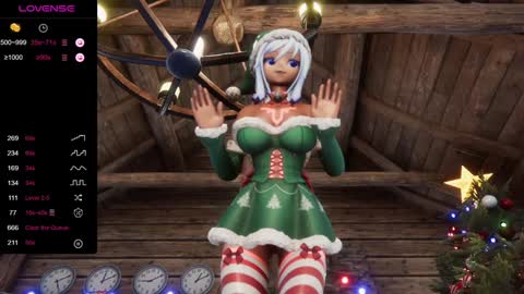 Snapshot of elfielovevt chatting on 12-18-24, 05:52 Elfie Love online show from 12-18-24, 05:52