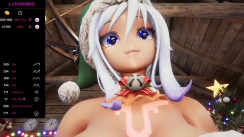 Snapshot of elfielovevt chatting on 12-26-24, 06:12 Elfie Love online show from 12-26-24, 06:12