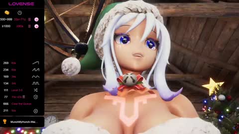 Snapshot of elfielovevt chatting on 12-27-24, 06:10 Elfie Love online show from 12-27-24, 06:10