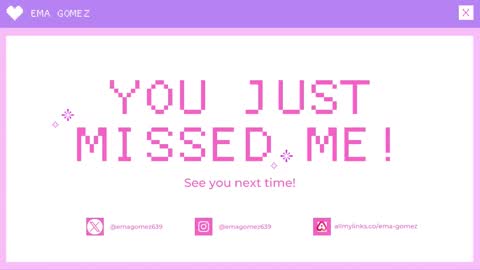 Snapshot of ema_gomez chatting on 03-12-25, 08:41 Ema gomez online show from 03-12-25, 08:41