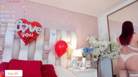 Snapshot of emily_hill___ chatting on 02-14-25, 09:43 EMILY Monday 5-2 am From Tuesday to Friday5-1 am Colombia time online show from 02-14-25, 09:43