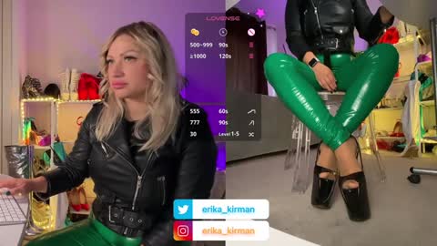 Snapshot of erika_kirman chatting on 12-19-24, 11:29 Erika      online show from 12-19-24, 11:29