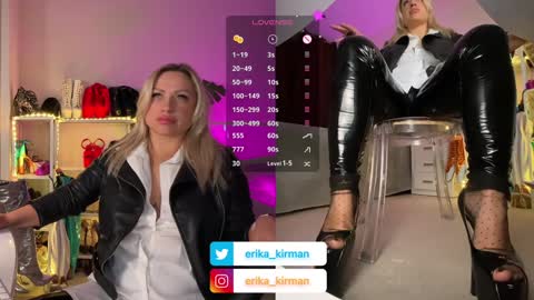 Snapshot of erika_kirman chatting on 01-16-25, 05:55 Erika      online show from 01-16-25, 05:55