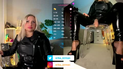 Snapshot of erika_kirman chatting on 01-25-25, 01:08 Erika      online show from 01-25-25, 01:08