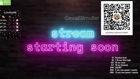 Snapshot of eva69muller chatting on 12-19-24, 06:12 Eva next show 8pm CEST AMST online show from 12-19-24, 06:12