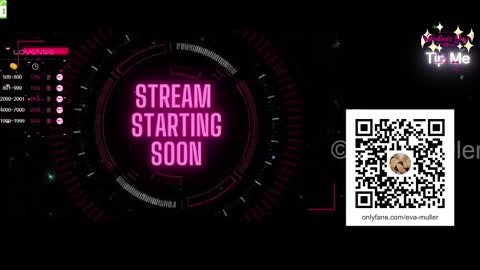 Snapshot of eva69muller chatting on 02-14-25, 07:44 Eva next show 8pm CEST AMST online show from 02-14-25, 07:44