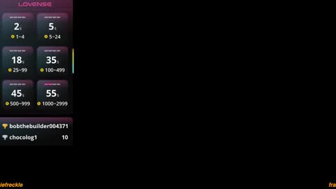 franciefreckle online show from 11-12-25, 02:28