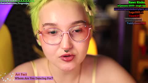 Snapshot of frogessjay chatting on 01-26-25, 11:29 Jaywise Frogfoot online show from 01-26-25, 11:29