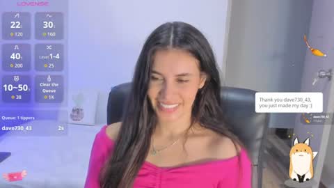 Snapshot of gaby_olsen chatting on 07-27-26, 11:23 Gabriela online show from 07-27-26, 11:23