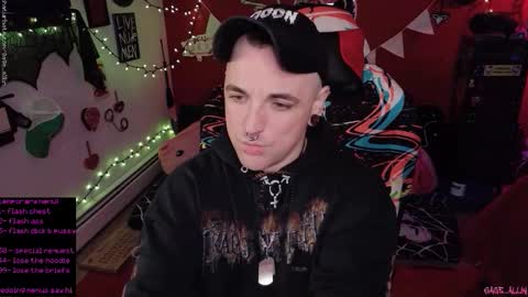 Gage Allin AKA Alpha Pussy online show from 02-18-26, 08:49