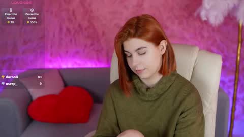 Ginger Pink online show from 03-12-26, 08:09