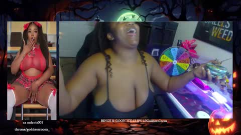 Goddess Cocoa online show from 10-15-25, 09:26