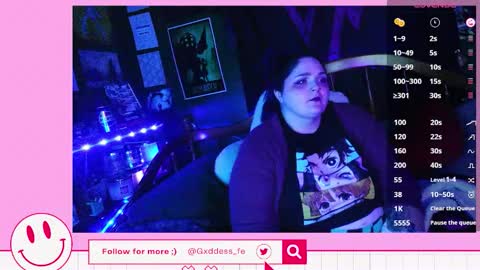 Goddess Fe online show from 01-02-25, 06:29