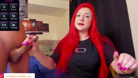 Snapshot of hotfireelement chatting on 02-03-25, 07:31 Jade and Joker online show from 02-03-25, 07:31