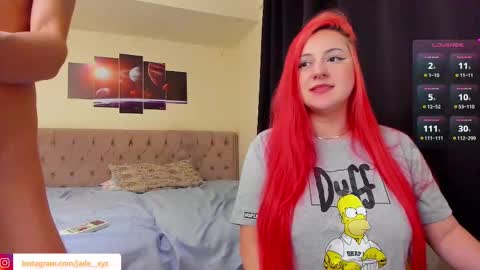 Snapshot of hotfireelement chatting on 02-20-25, 11:10 Jade and Joker online show from 02-20-25, 11:10