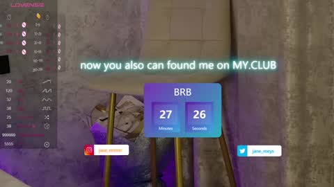 Snapshot of jane_meys chatting on 01-26-25, 11:17 your kitty JANE roawww online show from 01-26-25, 11:17